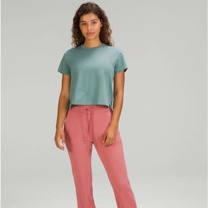 Lululemon Classic Fit Cotton Blend short sleeve shirt